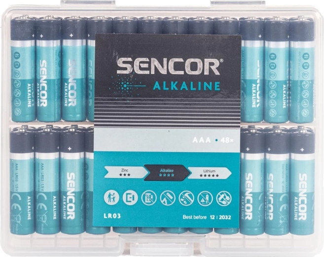 Pila alcalina Sencor AAA LR03 - 1 unidad