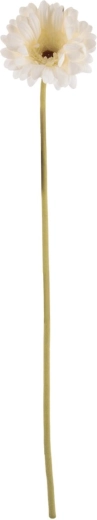 Flor artificial Gerbera blanca 61 cm