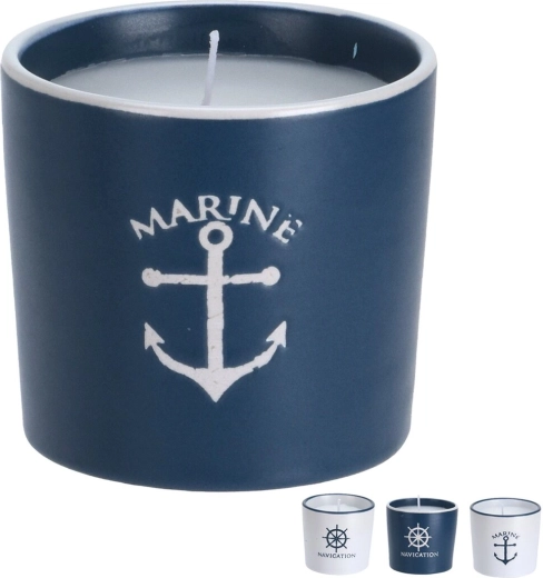Vela en recipiente de cerámica SEA grande