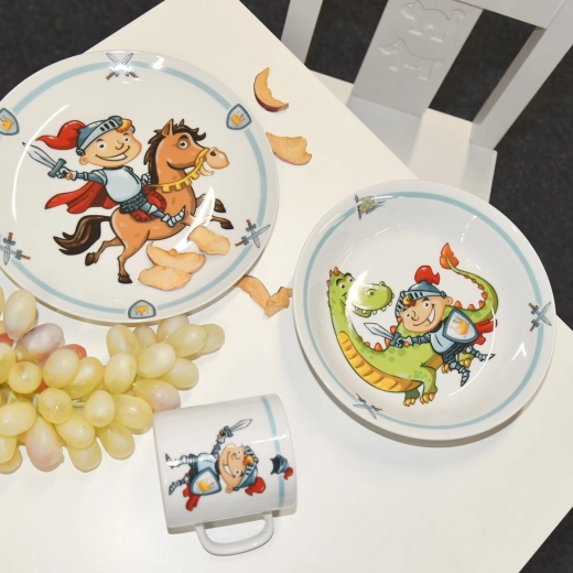 Diseño llano para recoger la comida fácilmente