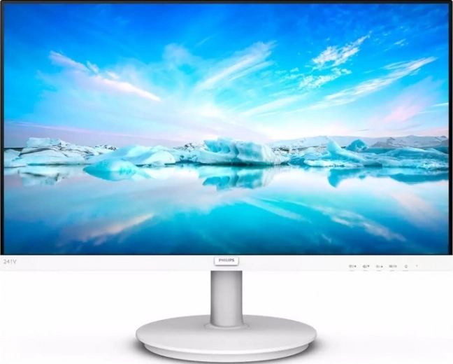 Monitor IPS Philips 23,8" con altavoces – blanco