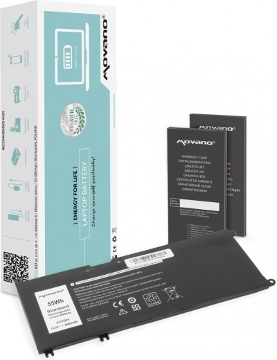 Batería Movano 33YDH para Dell Inspiron 15 5587 y 7588, 3600 mAh