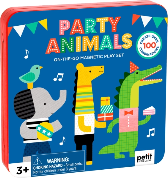 Libro magnético Fiesta de animales PETIT COLLAGE
