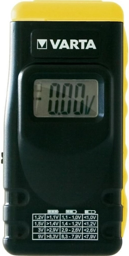 Varta tester digital de baterías con LCD