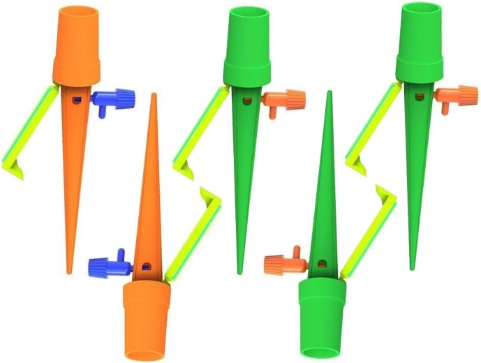 Juego de colores para varias macetas