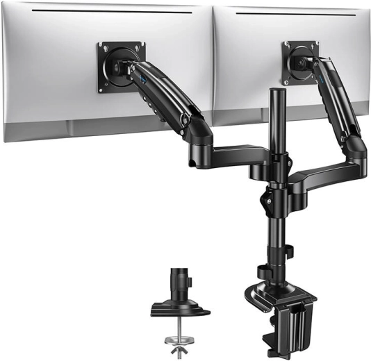 Brazo doble Huanuo para monitores 13–32" HNDS8