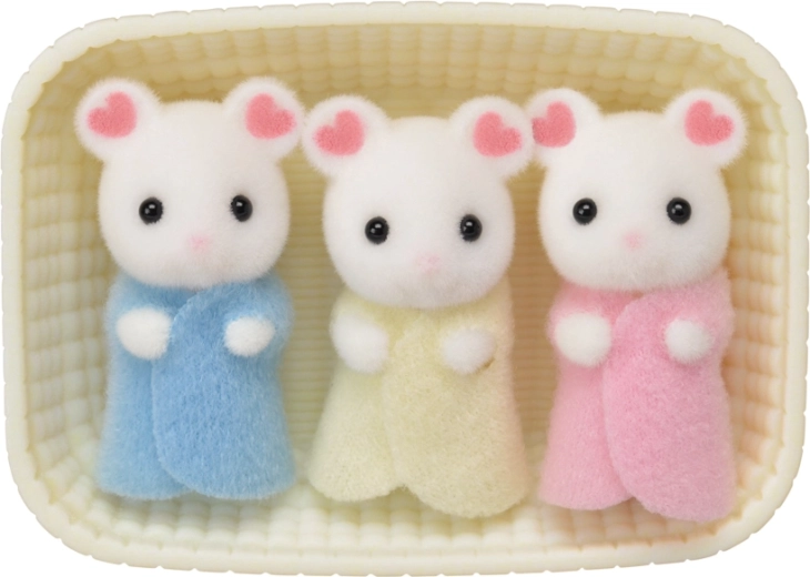 Ratoncitos Marshmallow bebé trillizos