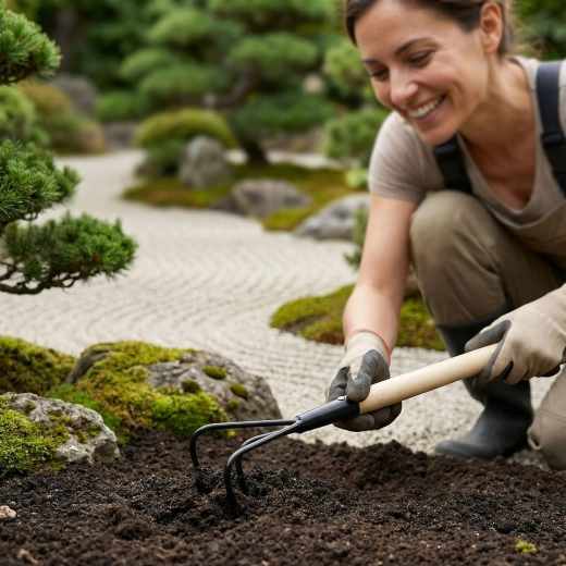 Práctico ayudante para el jardín