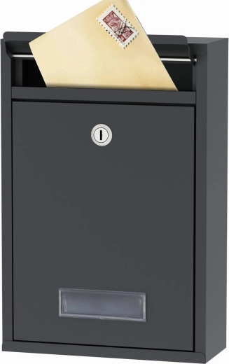 Ranura práctica y ventanilla para etiqueta con nombre