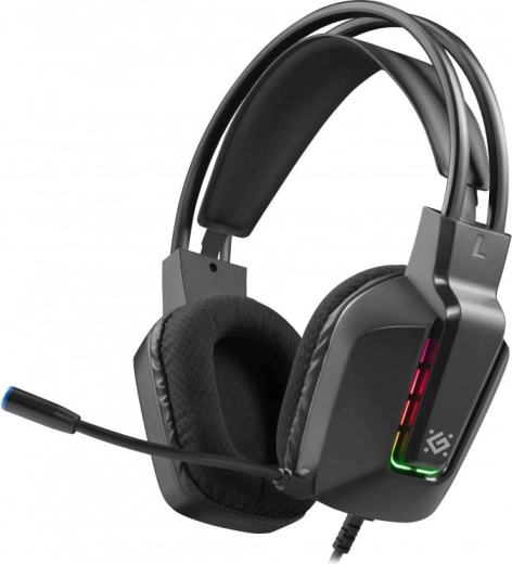 Auriculares de diadema con micrófono Gothic – negros