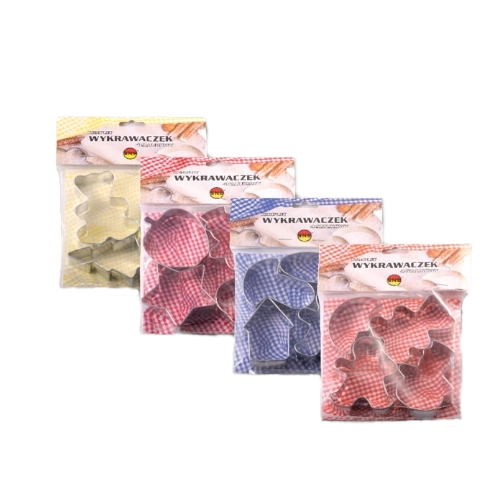 Juego de cortadores invernales para galletas MONDEX, 4 uds.