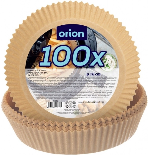 Forros de papel redondos para freidora de aire 16 cm, 100 uds