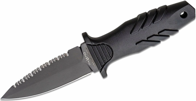 Fox Knives Elementum daga táctica 10 cm, totalmente negra