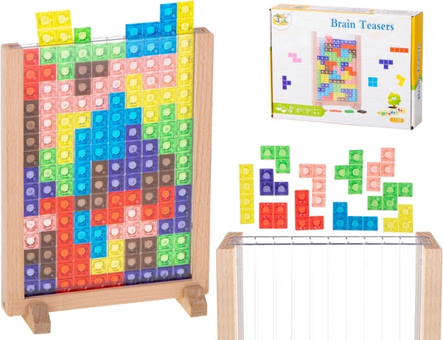 Juego lógico Tetris de encaje