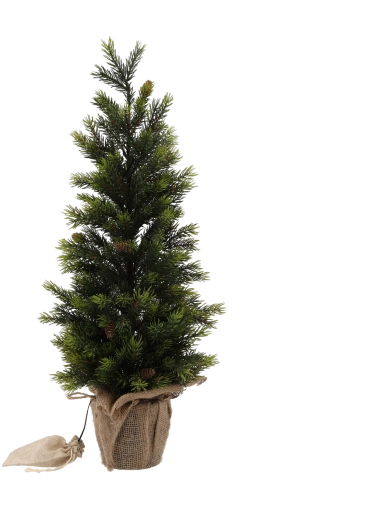 Funda de yute para la maceta para un aspecto natural