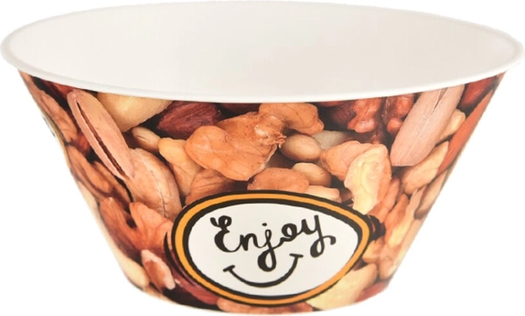Cuenco de servicio para frutos secos Bowl de plástico 15,5 cm