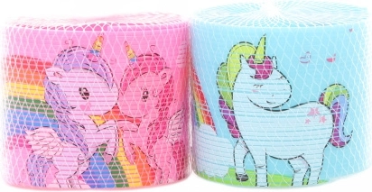 Muelle de plástico con motivo de unicornio