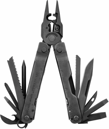 Leatherman Super Tool 300 EOD Black herramienta multifunción con 19 funciones