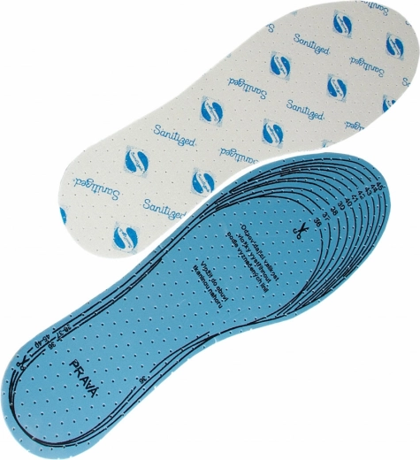 Plantillas recortables para zapatos Silver Actifresh, antimoho
