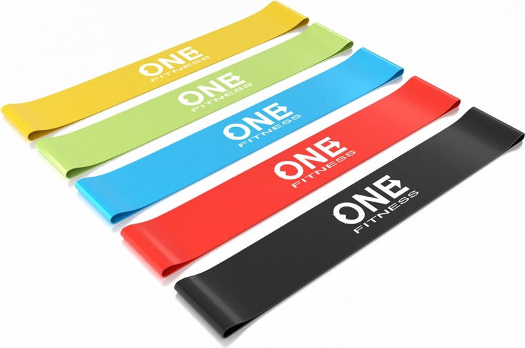 Juego de gomas de resistencia ONE FITNESS PBF SET