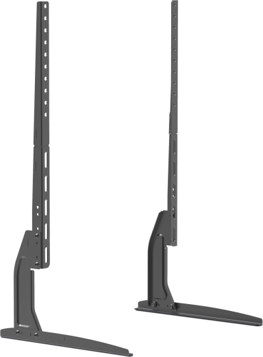 Soporte de sobremesa universal para TV negro 71 × 35 cm
