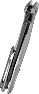 Empuñadura de titanio y seguro Frame Lock