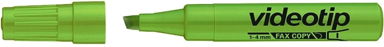 Rotulador resaltador ICO Videotip verde