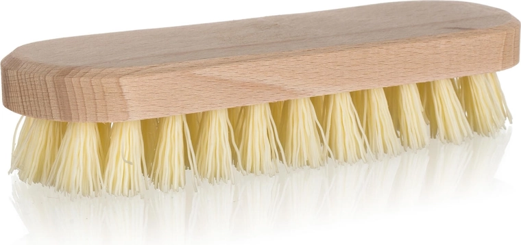 Cepillo manual para suelos de madera con fibras de PE 18 × 6 × 4 cm