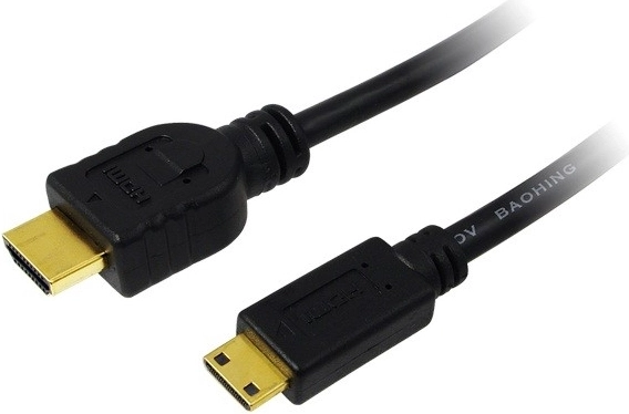 Cable HDMI - Mini HDMI 1,5 m chapado en oro