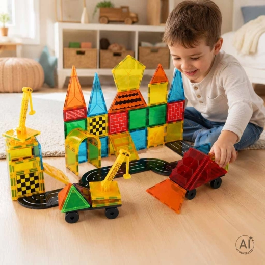 Juego STEM: formas, proporciones y pensamiento lógico