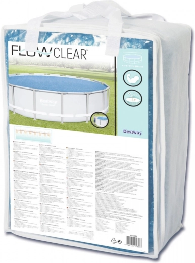 Cobertor solar para piscina 4,62 m BESTWAY