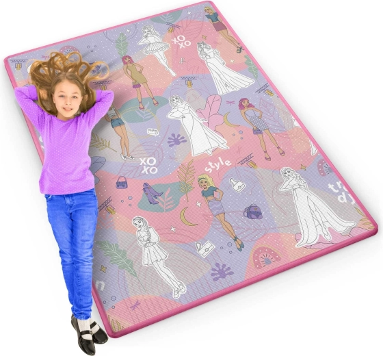 Alfombrilla de colorear enrollable de espuma 120 × 92 × 0,3 cm RICOKIDS Fashion