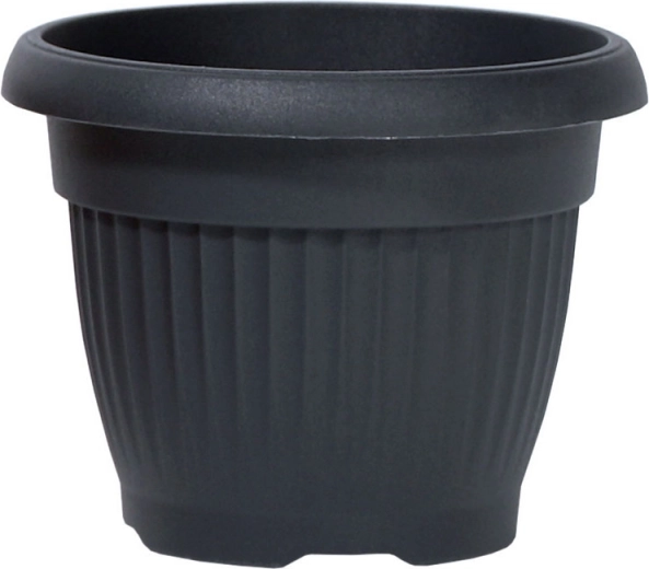 Maceta Terra redonda antracita 64 cm