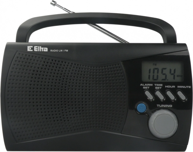 Radio portátil con pantalla LCD KINGA 2 negro