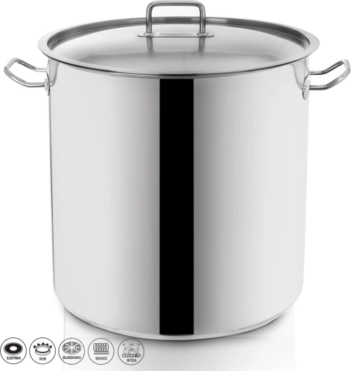 Olla de acero inoxidable STOCK 50 l con tapa