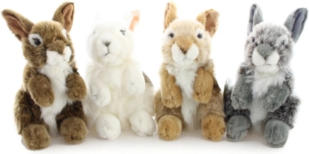 Conejito de peluche sentado 20 cm