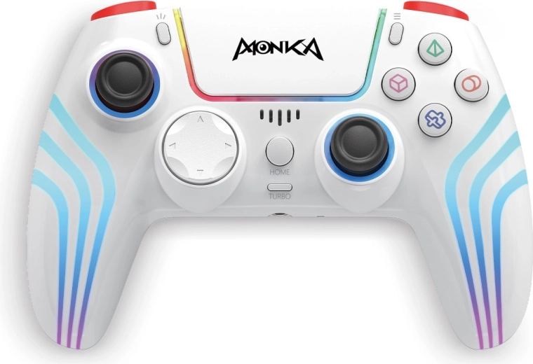 Mando inalámbrico para juegos Monka Contra con panel táctil