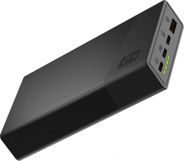 Power bank Green Cell PowerPlay 20000mAh 22,5W negra