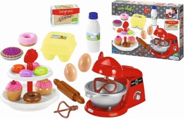 Robot de cocina con soportes para muffins – set infantil de repostería