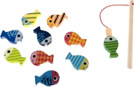 Pesca magnética para entrenar la coordinación