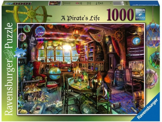 Puzzle Ravensburger de 1000 piezas Vida pirata