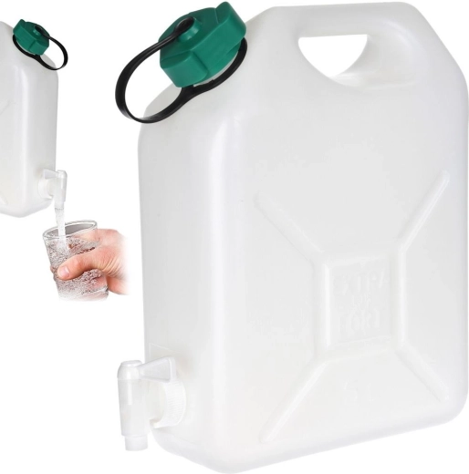 Bidón de agua con grifo 5 l