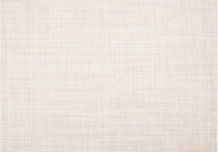 Mantel individual beige de PVC y poliéster 45 × 30 cm