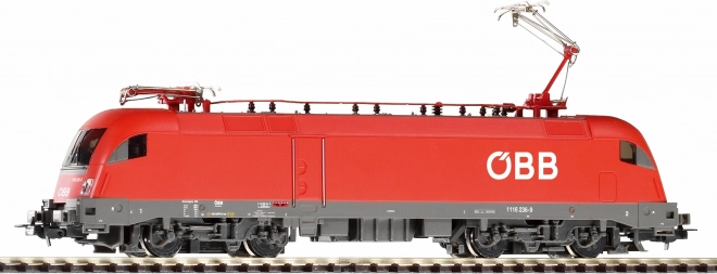 Locomotora eléctrica Taurus ÖBB con doble pantógrafo H0