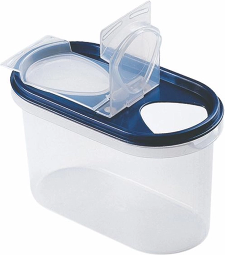 Bote de plástico con dosificador 1 l HEIDRUN