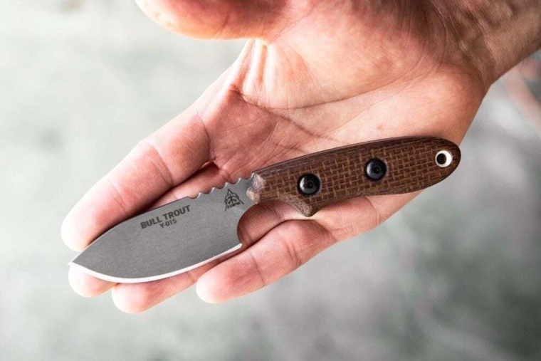 Mango ergonómico de micarta