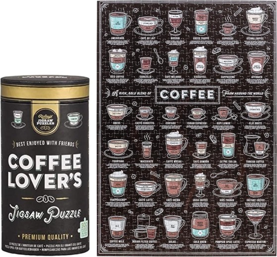 Puzle para amantes del café de 500 piezas