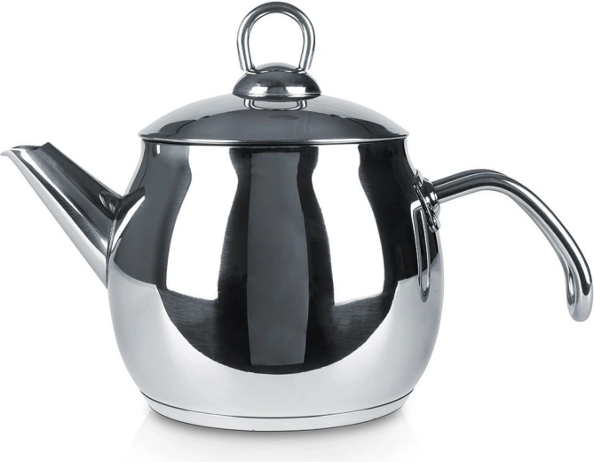 Tetera de acero inoxidable ANETT 1,2 l – plateada