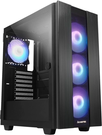 Chieftec Hunter 2 midi tower con RGB y USB‑C
