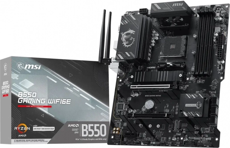 Placa base MSI B550 Gaming WiFi 6E (ATX)